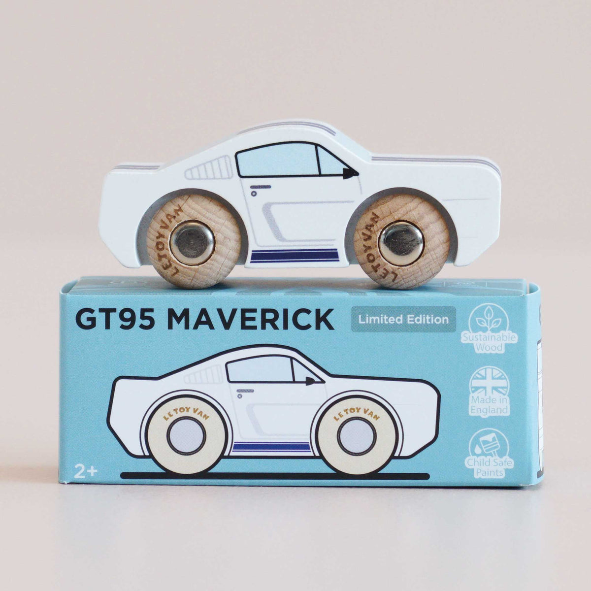 Maverick Wooden Vehicle (GT95) Le Toy Van Lil Tulips