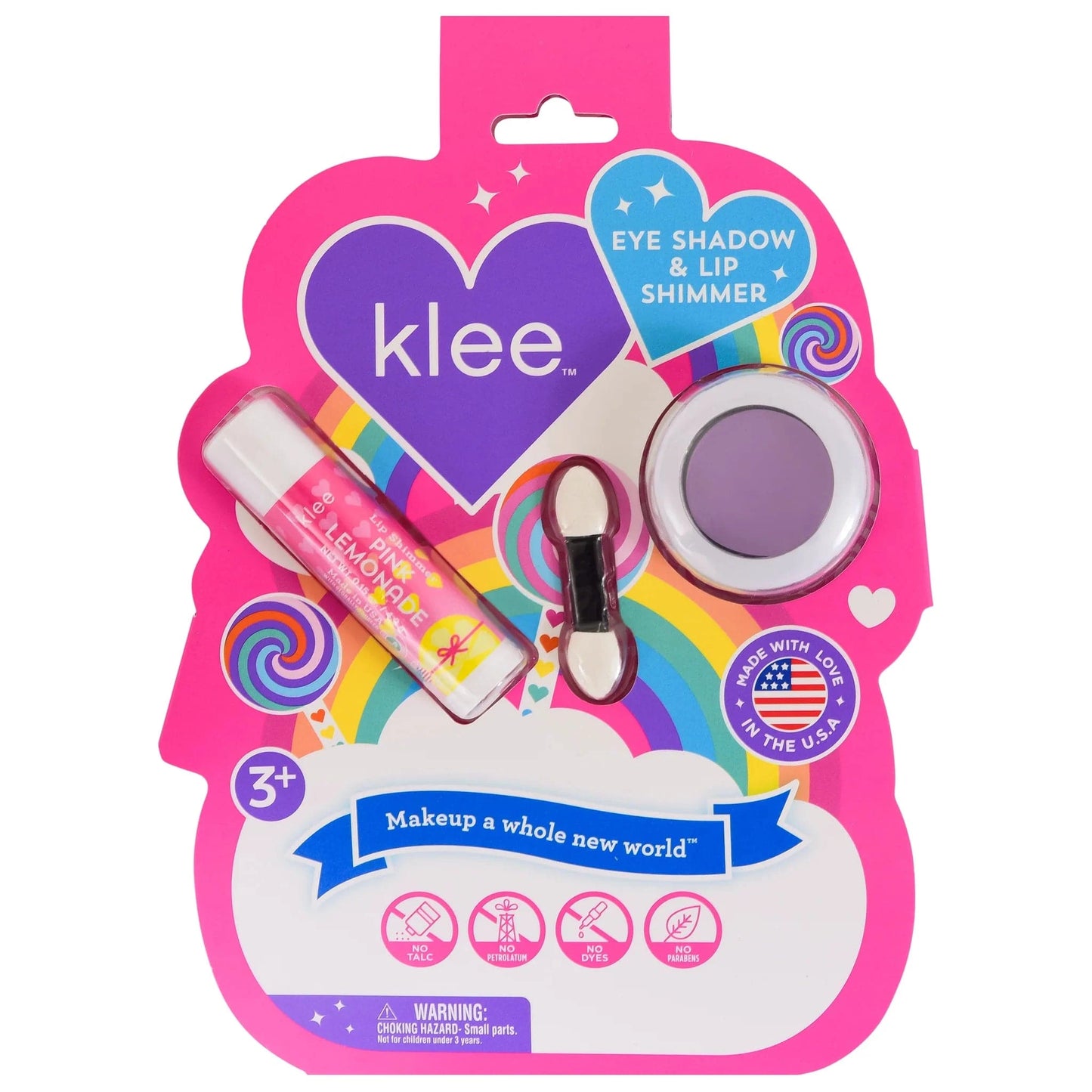 Meadow Sparkles Mineral Eye Shadow & Lip Shimmer Duo Klee Naturals Lil Tulips