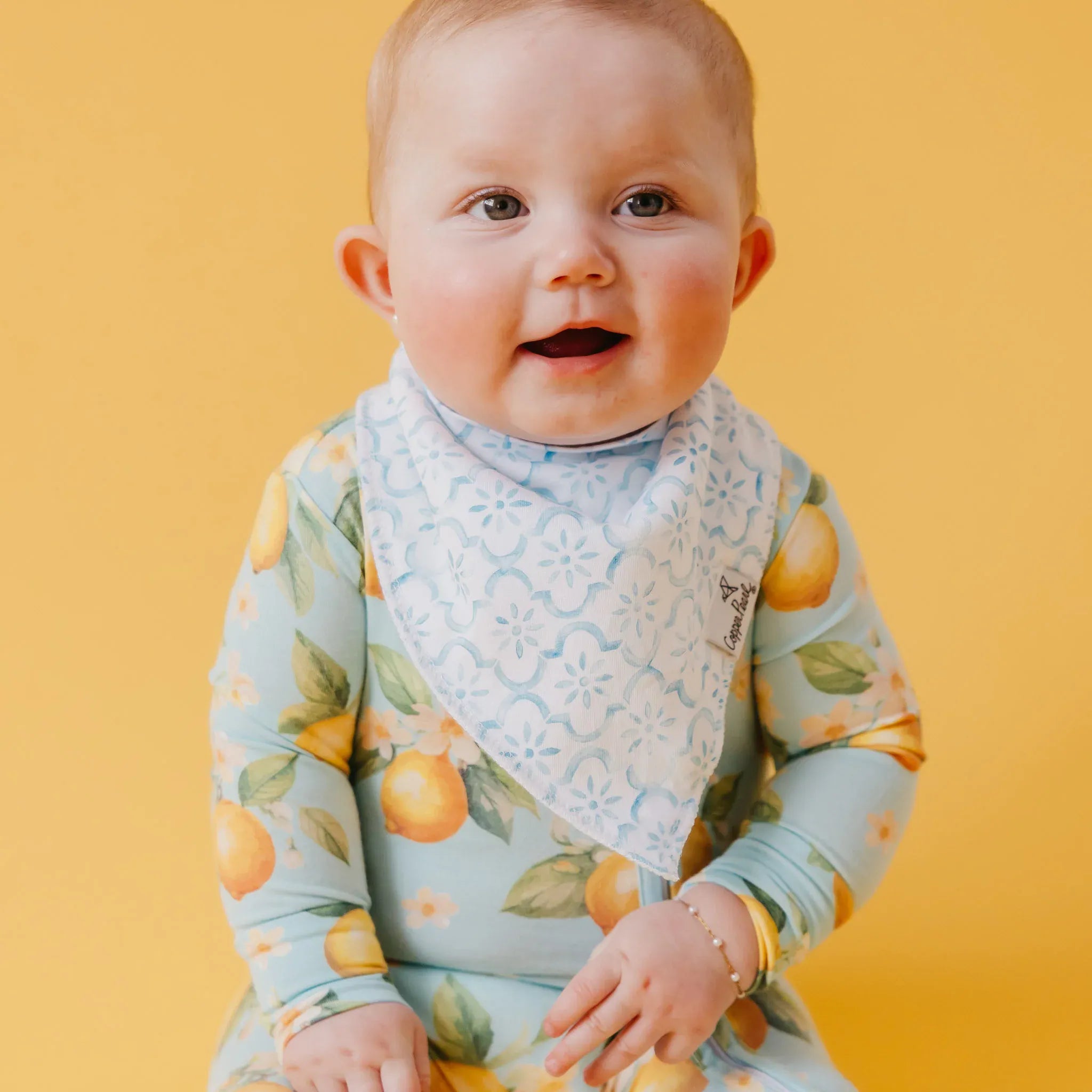 Melody Baby Bandana Bibs Copper Pearl Lil Tulips