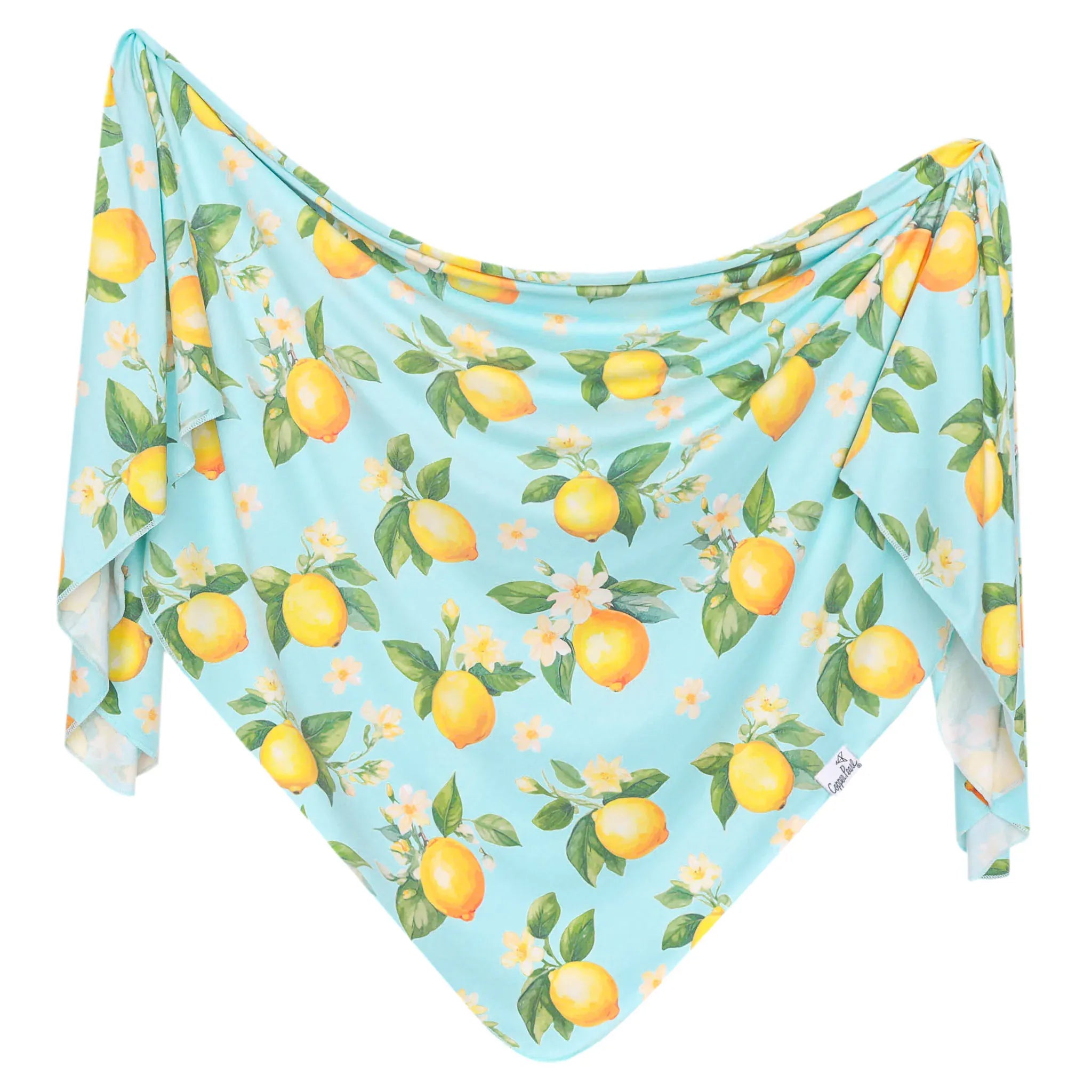 Melody Knit Swaddle Blanket Copper Pearl Lil Tulips