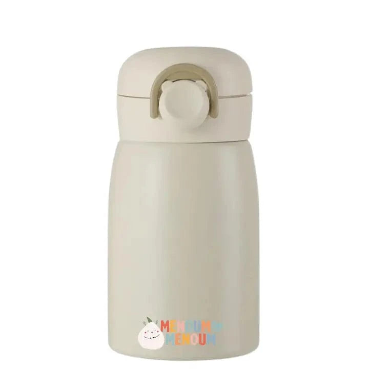 Menoum Menoum Thermos Bottle - Beige Menoum Menoum Lil Tulips
