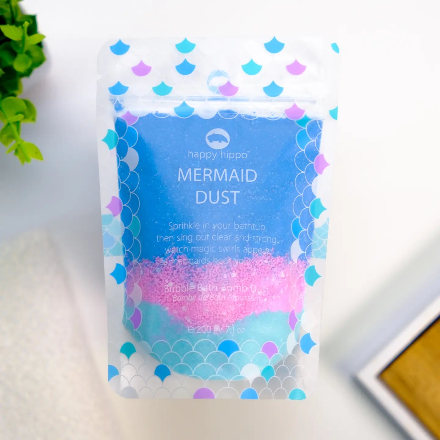 Mermaid Dust - Bubble Bath Bomb Dust Happy Hippo Bath Lil Tulips