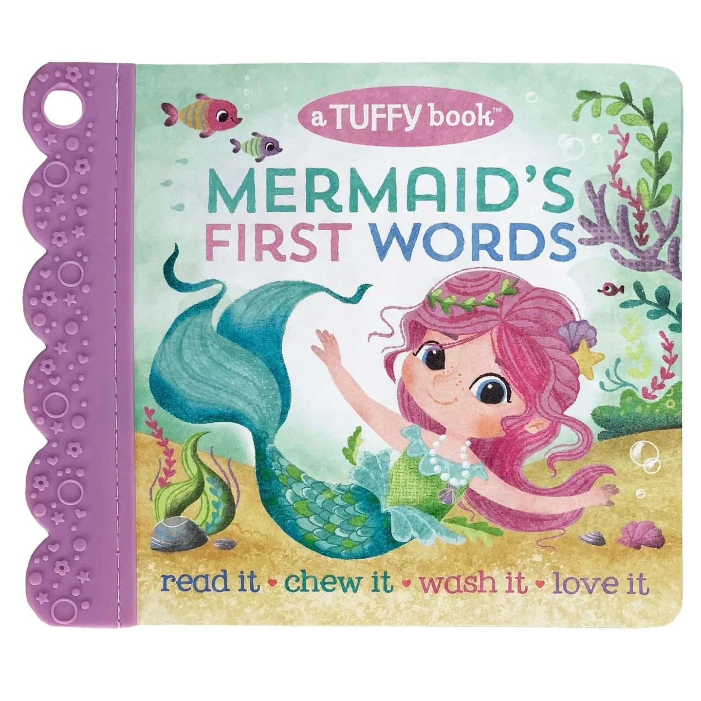 Mermaid's First Words - Tuffy Teether Book Cottage Door Press Books Lil Tulips