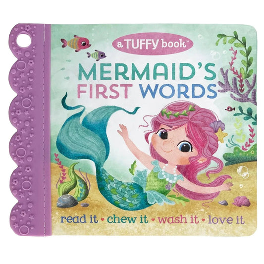 Mermaid's First Words - Tuffy Teether Book Cottage Door Press Books Lil Tulips