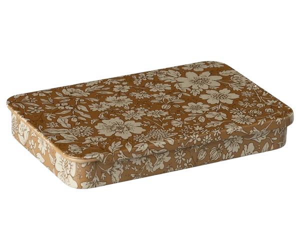 Metal Box with Sliding Lid Blossom- Ocher Maileg Lil Tulips