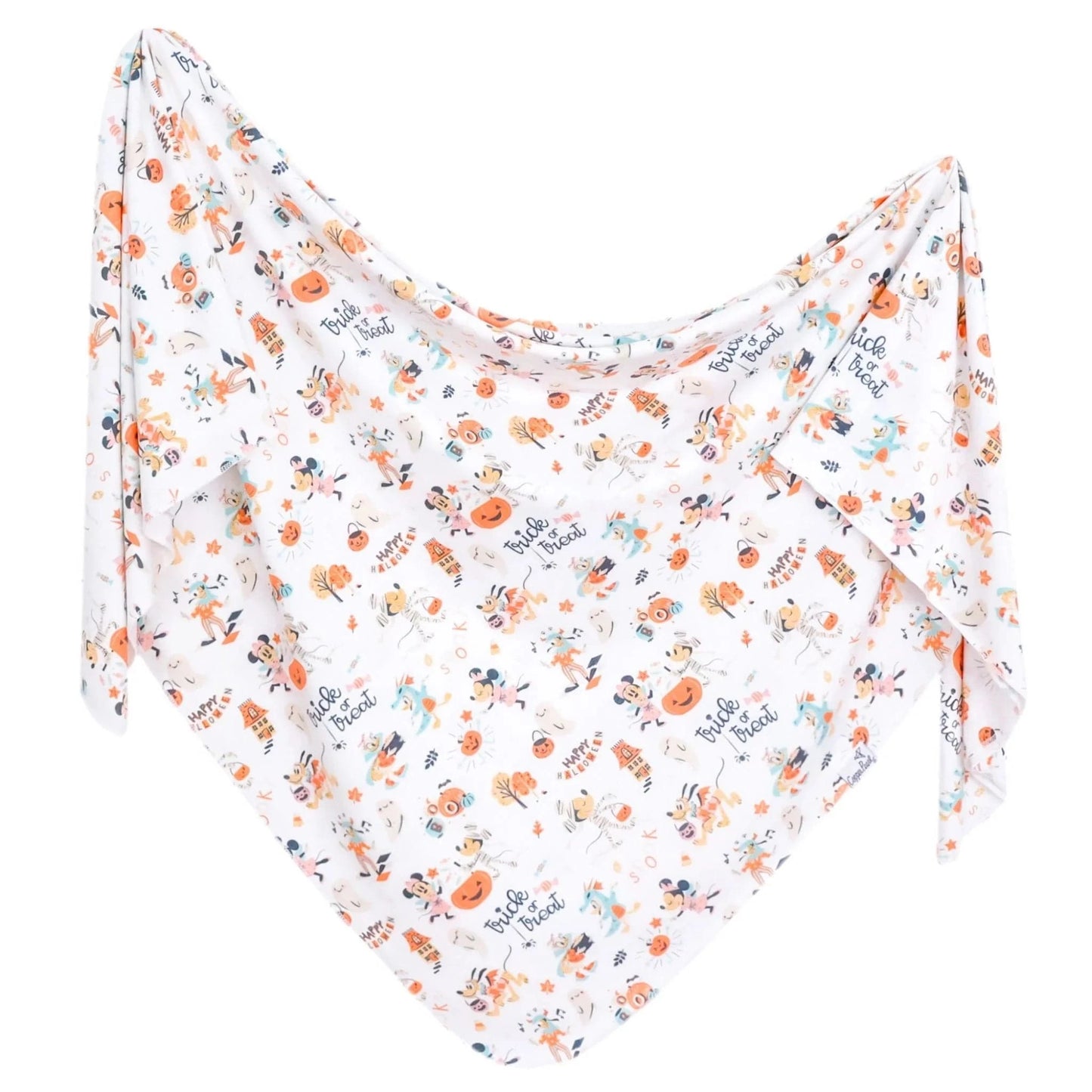 Mickey Mouse's Boo Bash Knit Blanket Copper Pearl Lil Tulips