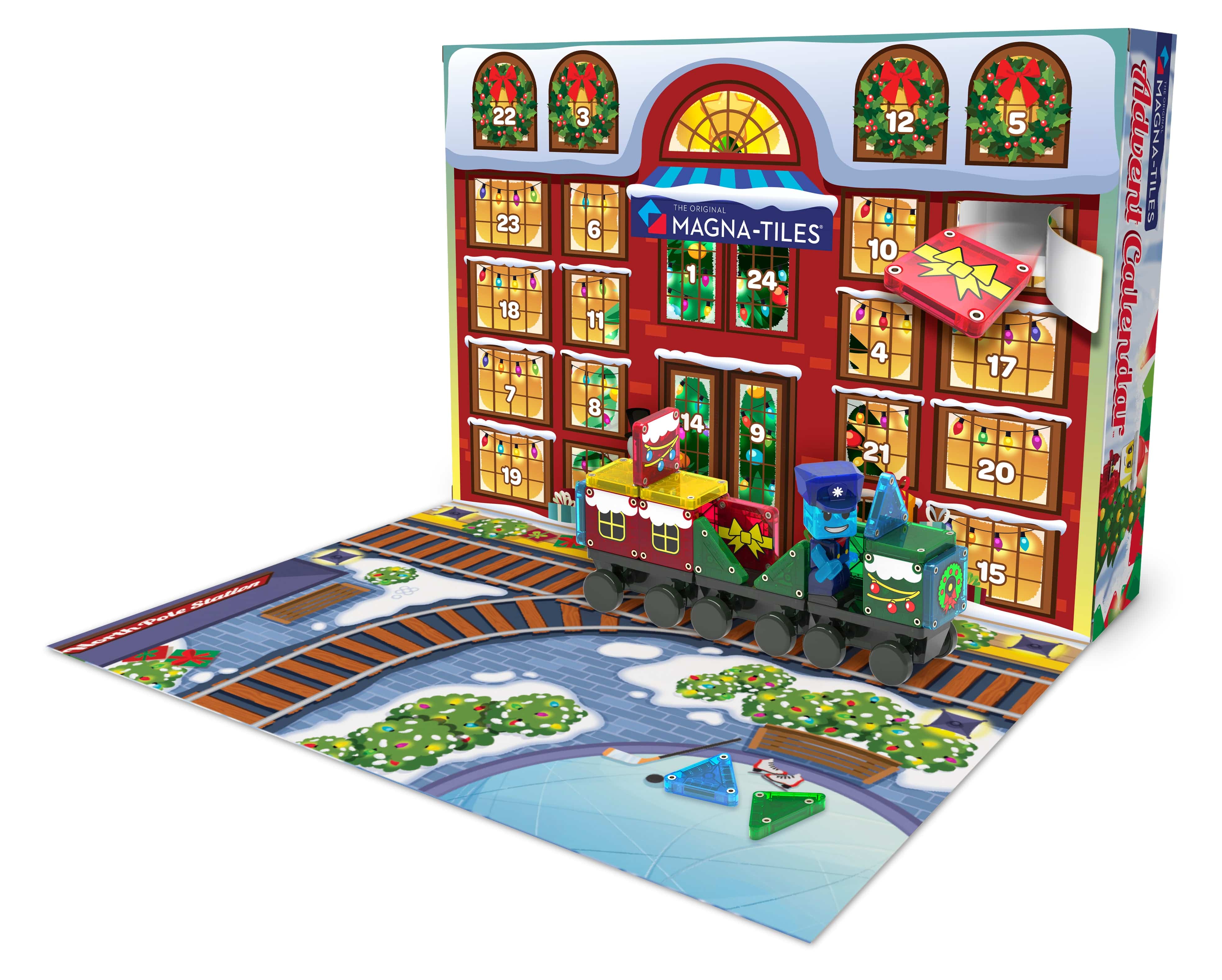 MicroMAGS Advent Calendar Magna-Tiles Lil Tulips
