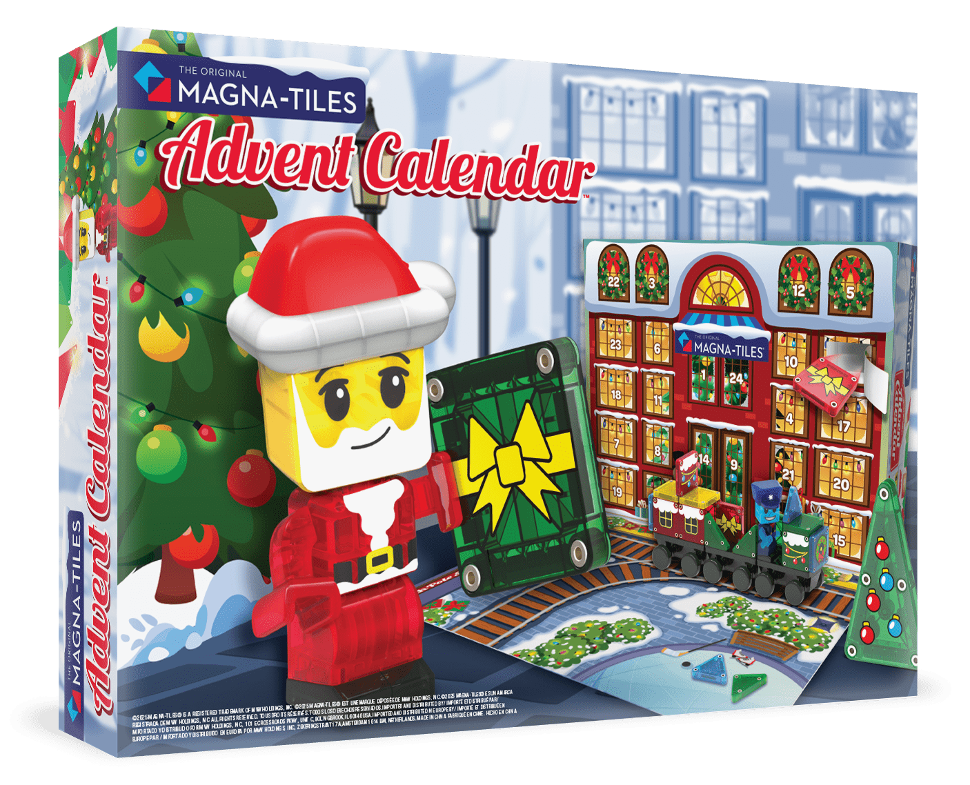MicroMAGS Advent Calendar Magna-Tiles Lil Tulips