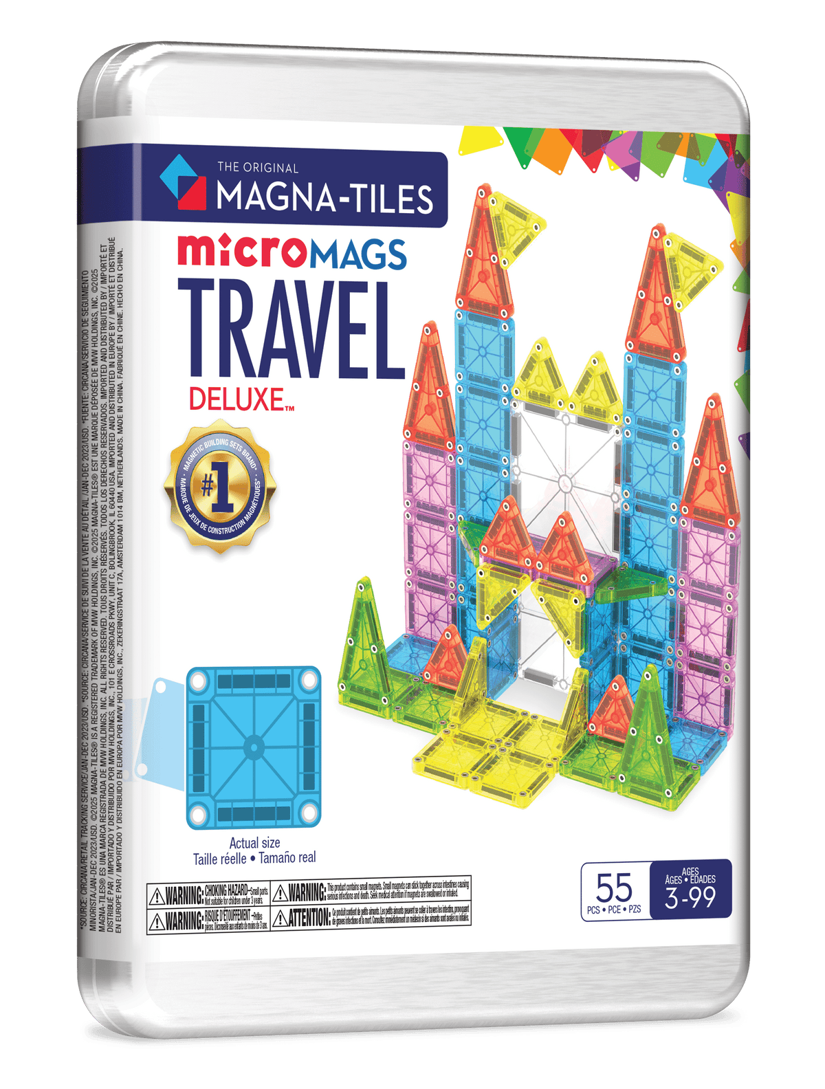 MicroMAGS Travel Deluxe | Magna-Tiles