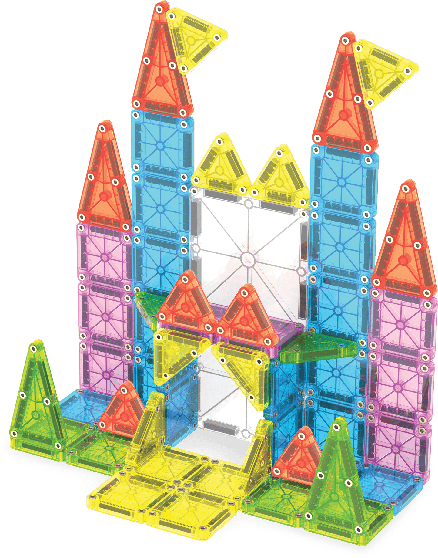 MicroMAGS Travel Deluxe Magna-Tiles Lil Tulips