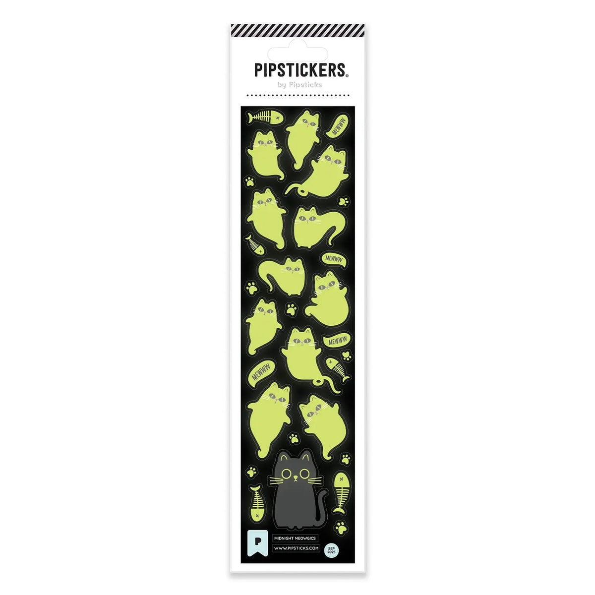 Midnight Meowgics Stickers Pipsticks Lil Tulips