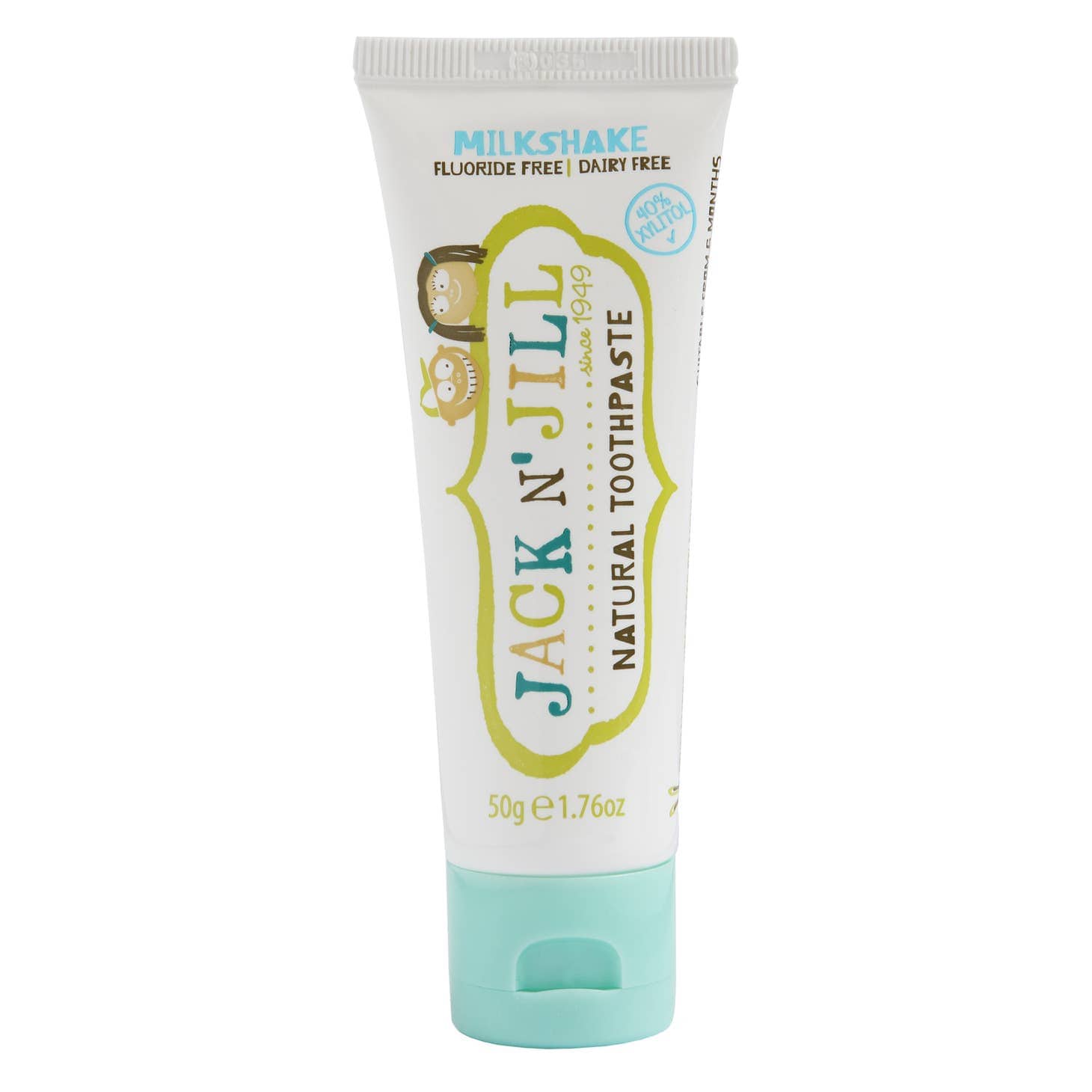 Milkshake Natural Toothpaste Jack n' Jill Lil Tulips