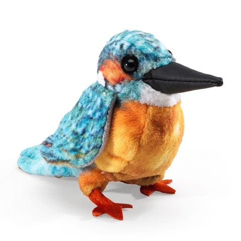 Mini Kingfisher, Common Finger Puppet Folkmanis Puppets Lil Tulips