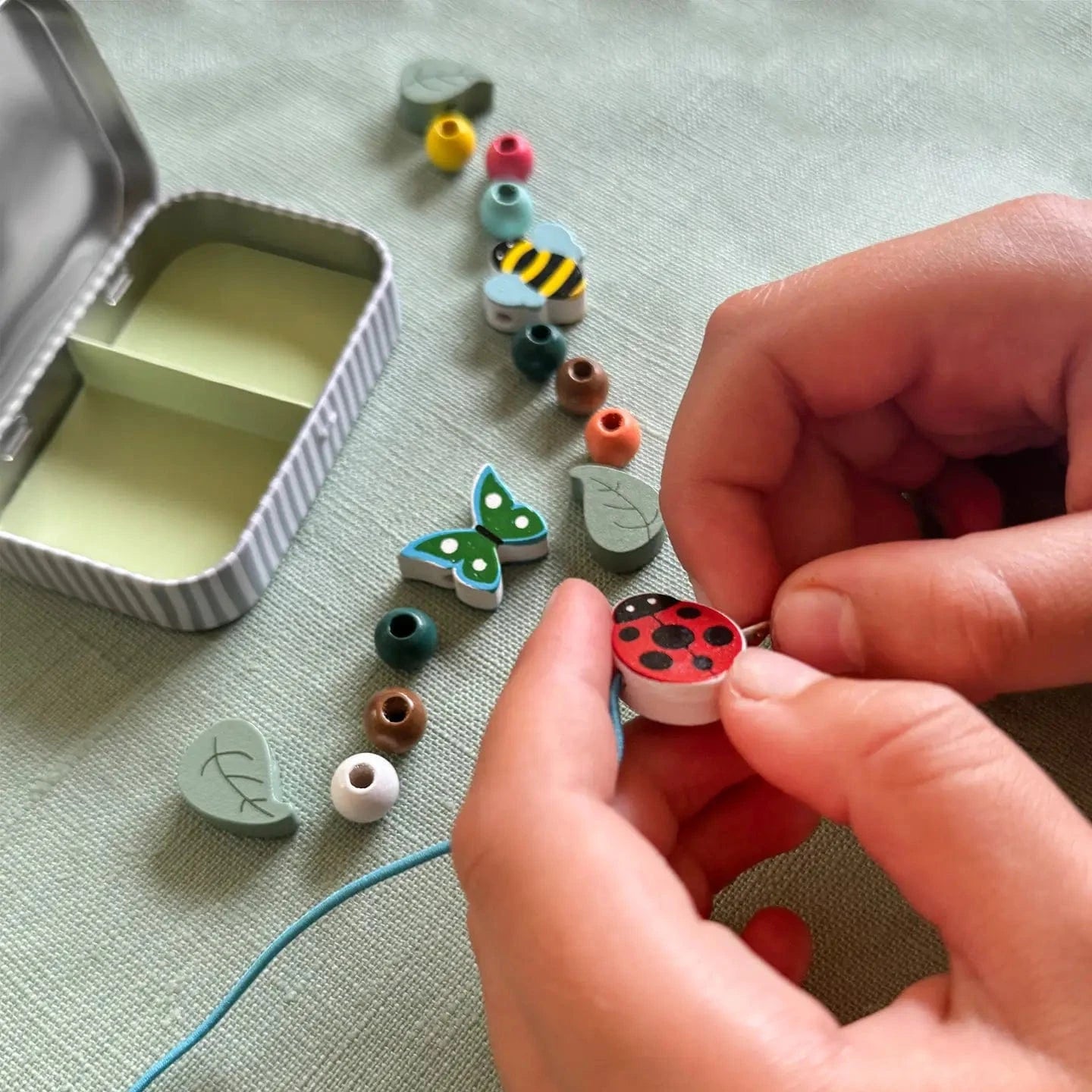 Mini Minibeast Bracelet Gift Kit Cotton Twist Lil Tulips