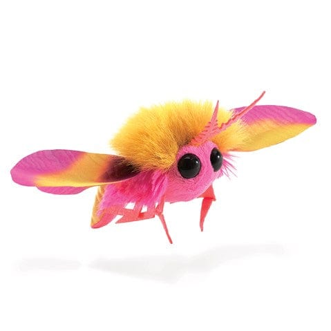 Mini Moth, Rosy Maple Finger Puppet Folkmanis Puppets Folkmanis Puppets Lil Tulips