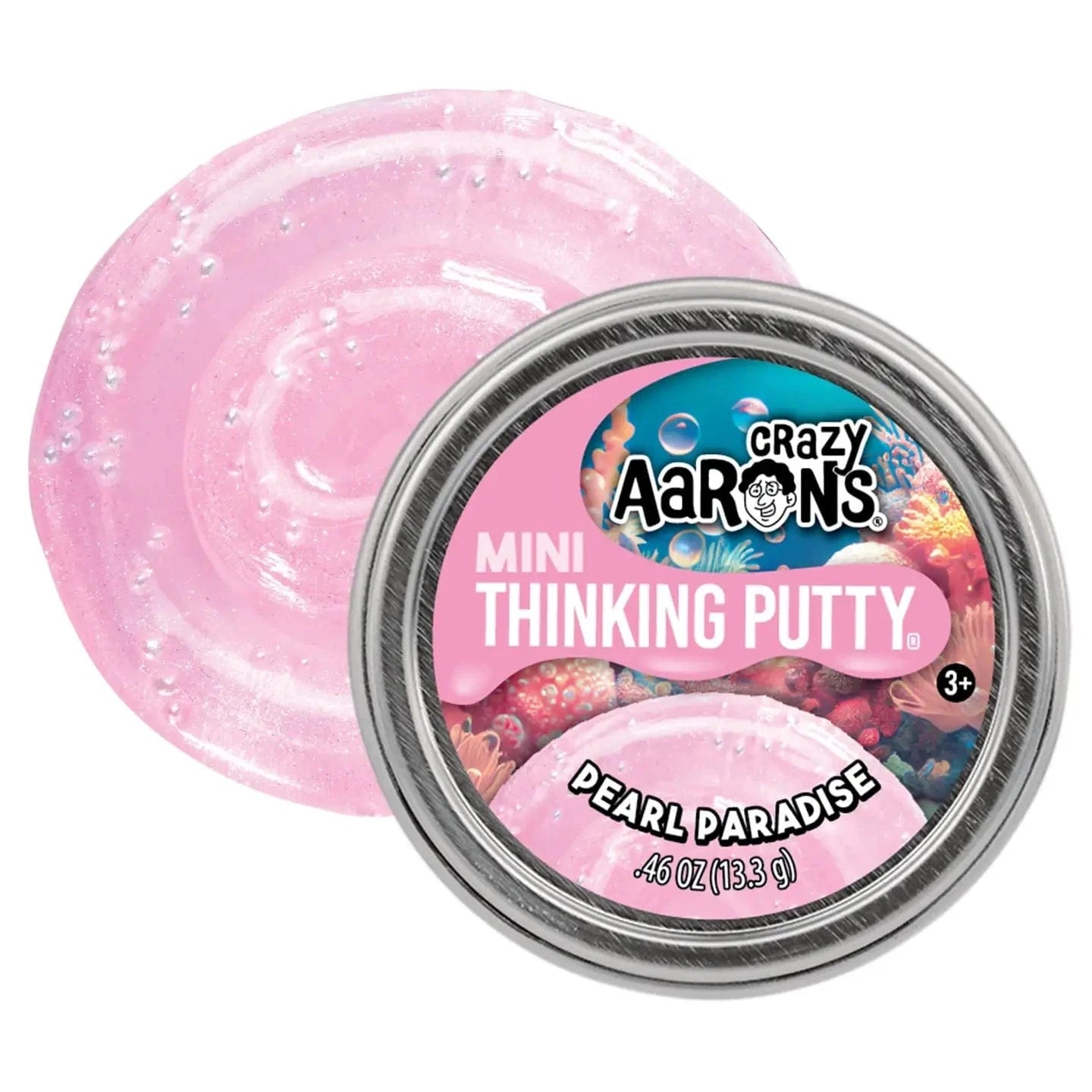 Mini Pearl Paradise - 2" Thinking Putty Tin Crazy Aaron's Putty World Lil Tulips