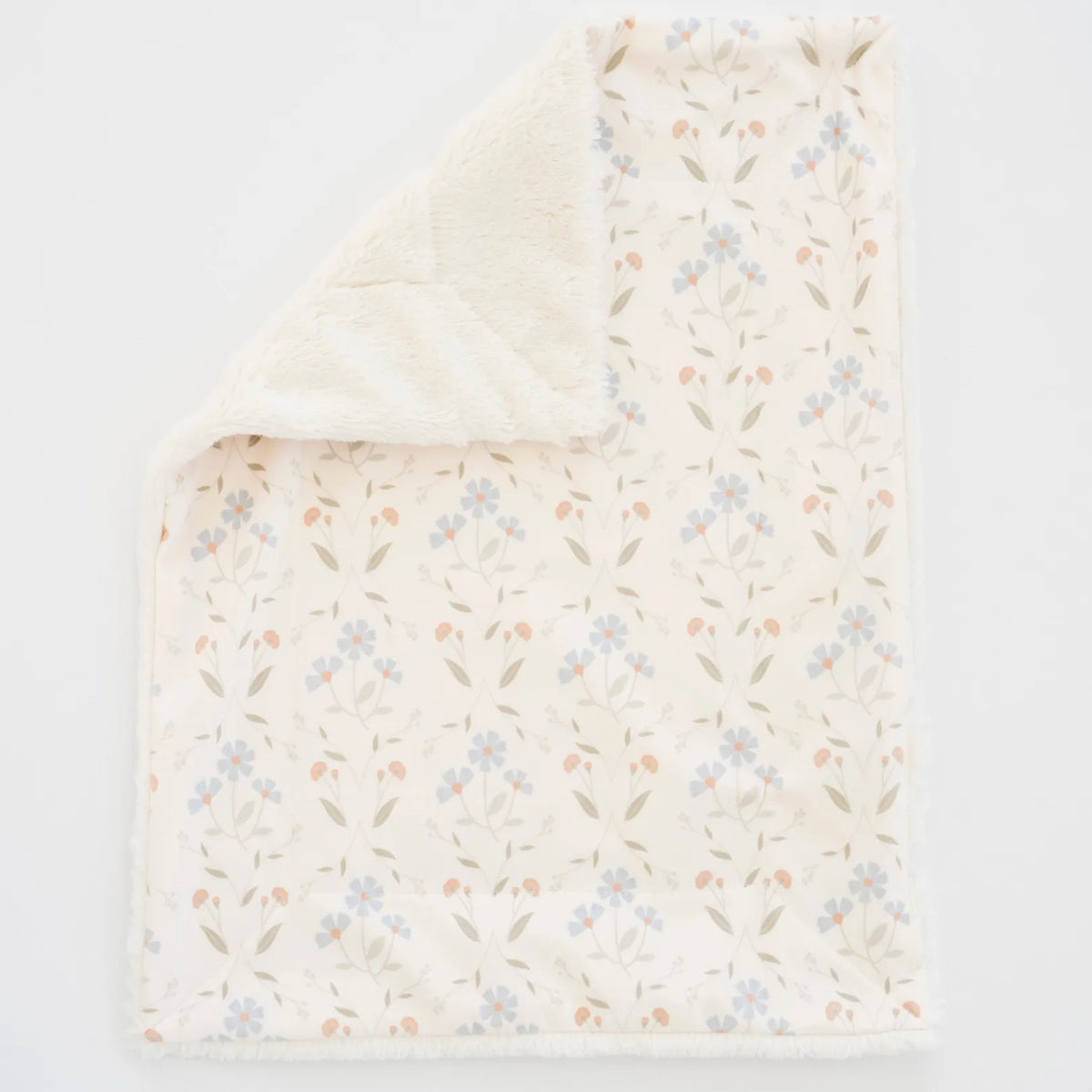 Minky/Lush Receiving Blanket - The Valley Saranoni Lil Tulips