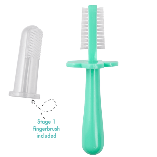 Mint Grabease Double Sided Toothbrush grabease Lil Tulips