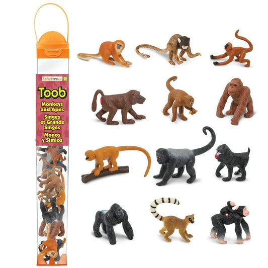 Monkeys and Apes TOOB® Safari Ltd Lil Tulips
