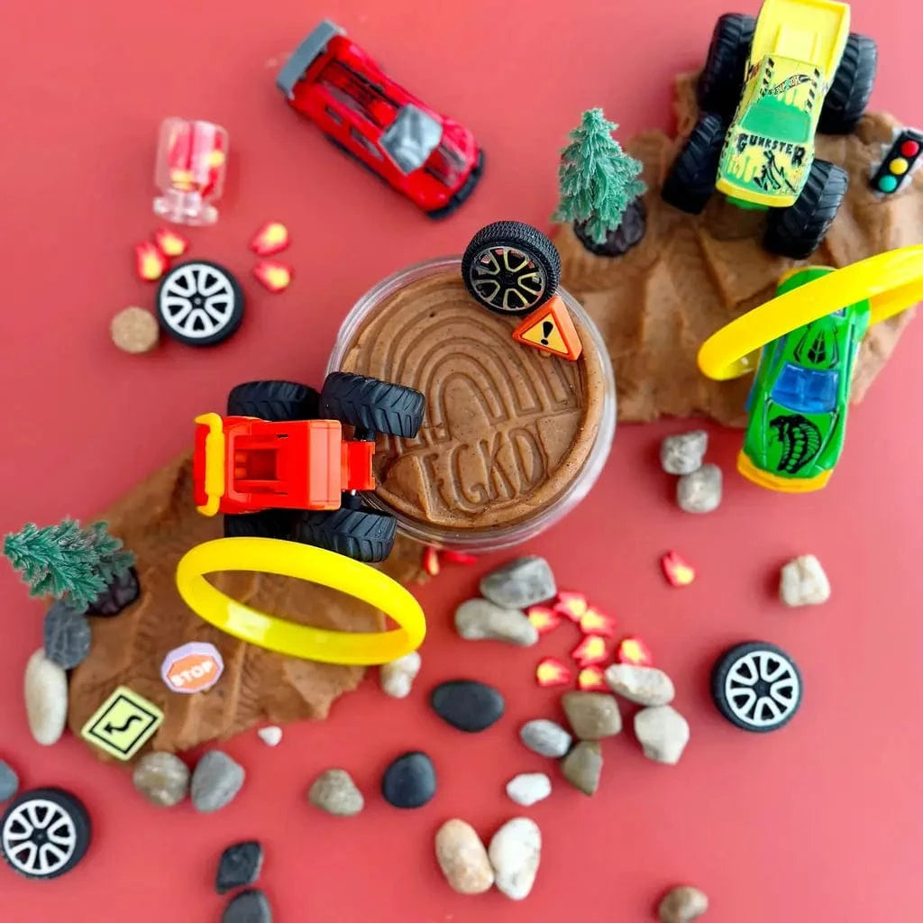 Monster Truck Kiddough Play Kit Earth Grown KidDoughs Lil Tulips