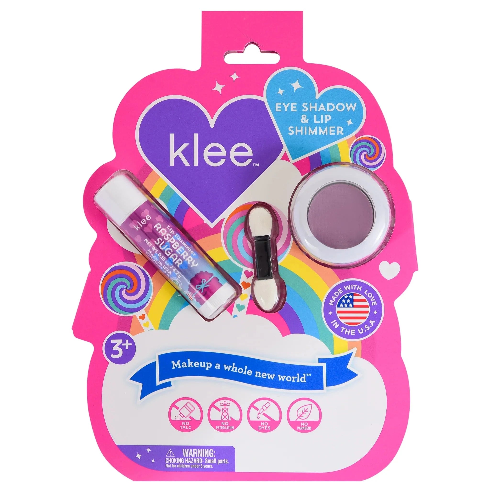 Moonbeam Twinkle Mineral Eye Shadow & Lip Shimmer Duo Klee Naturals Lil Tulips