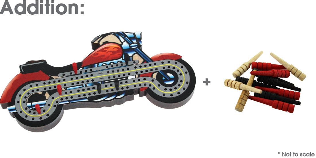 Motorcycle Cribbage Default Maple Landmark Lil Tulips