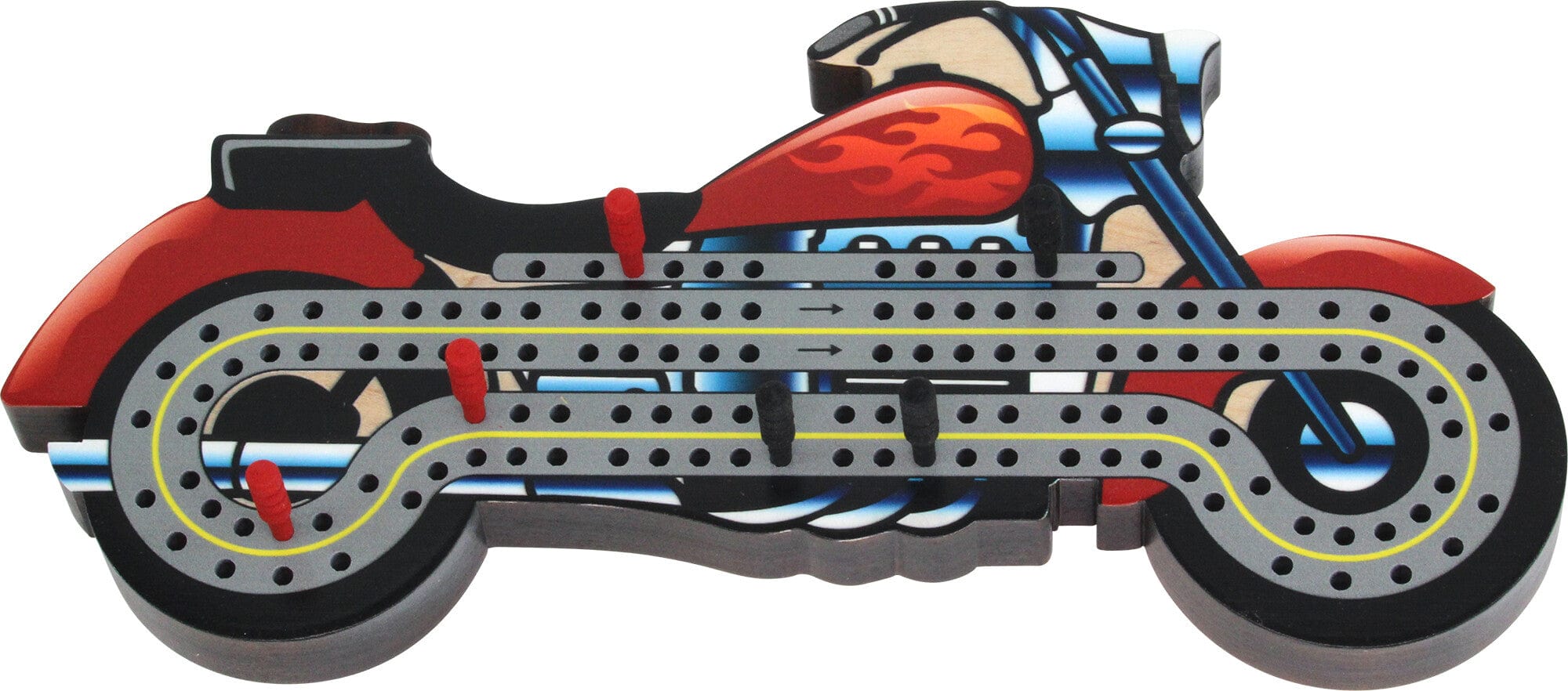 Motorcycle Cribbage Default Maple Landmark Lil Tulips