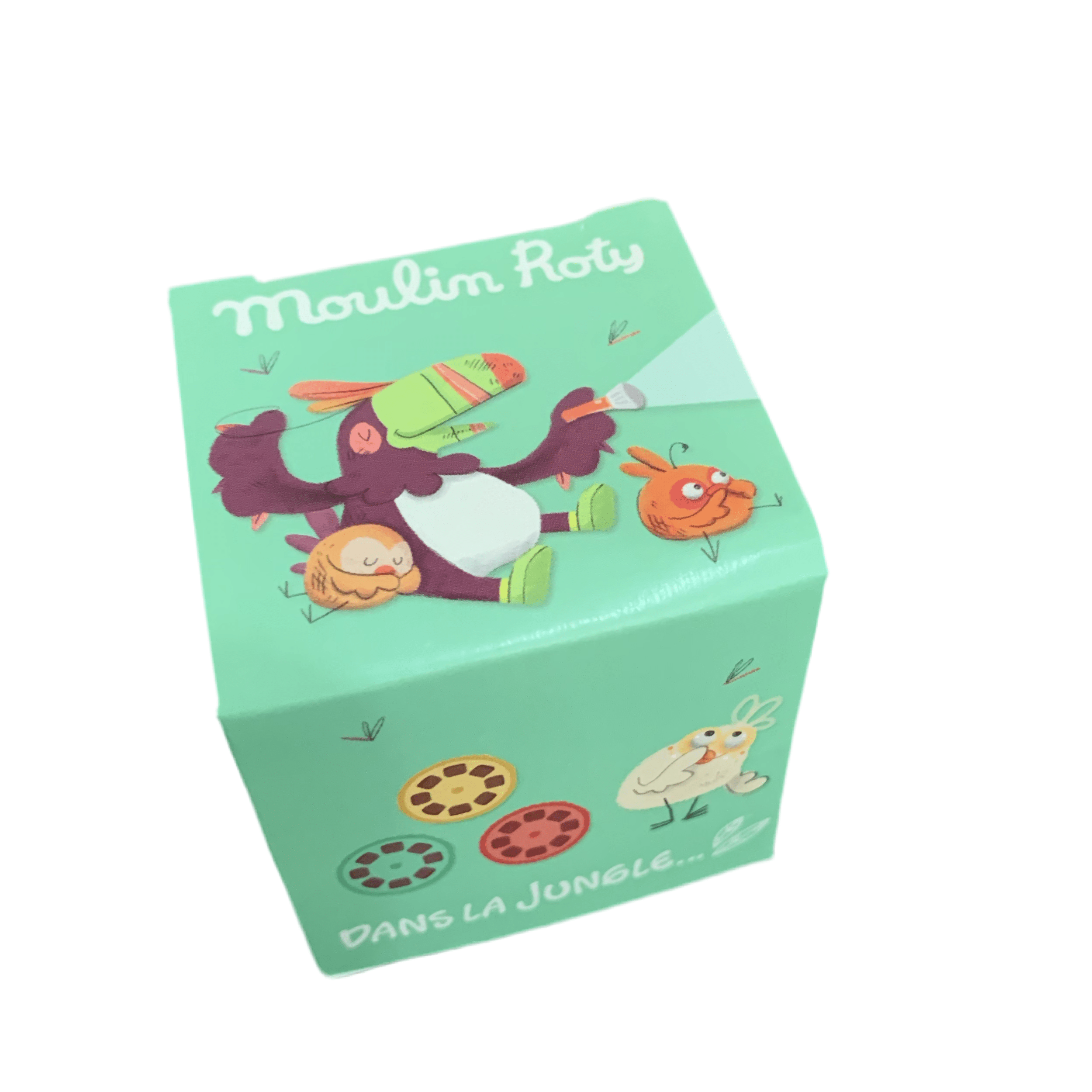 Moulin Roty 3 Discs for Story Book Torches In the Jungle (Dans La Jungle) Moulin Roty Lil Tulips