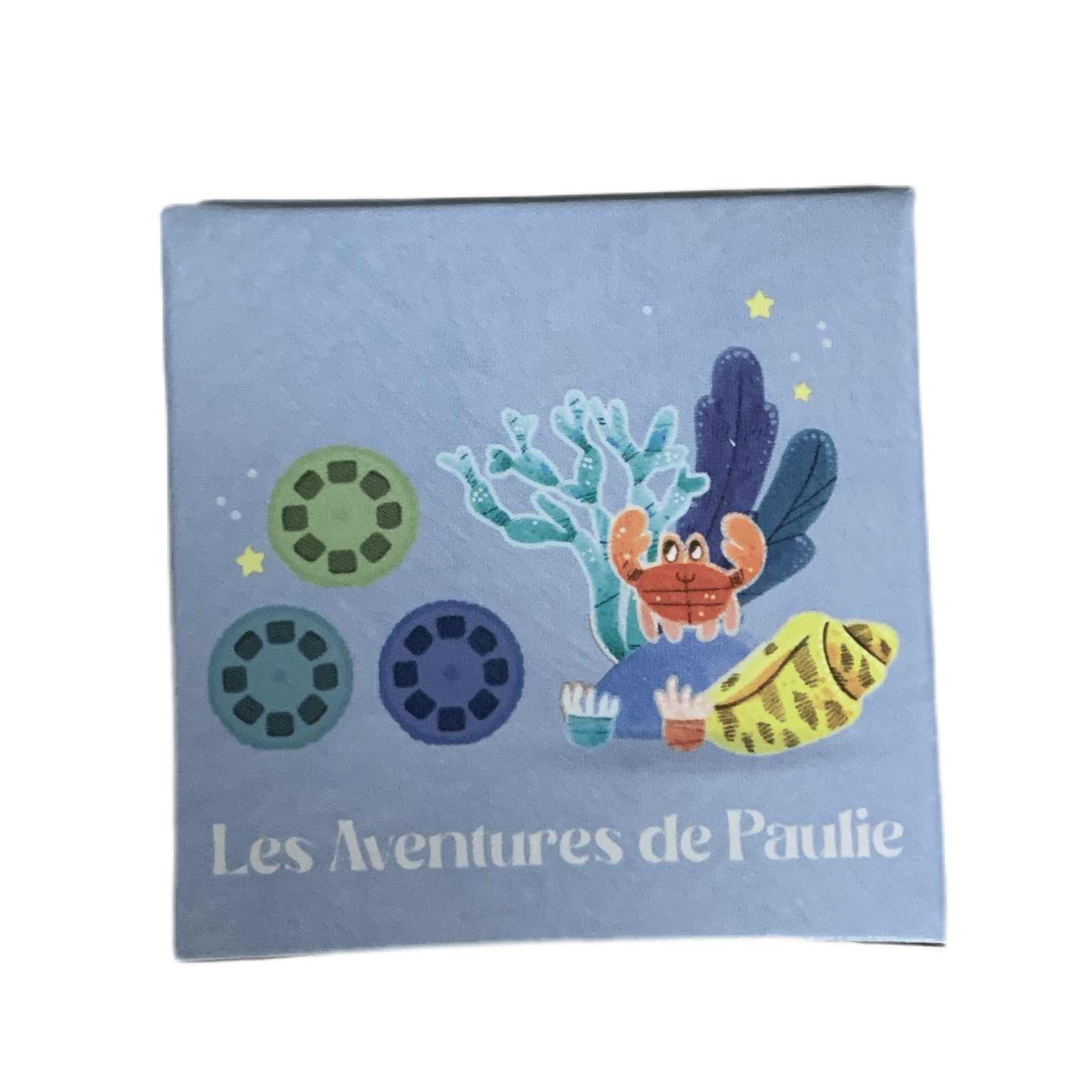 Moulin Roty 3 Discs for Story Book Torches Paulie's Adventure (Les Aventures de Paulie) Moulin Roty Lil Tulips