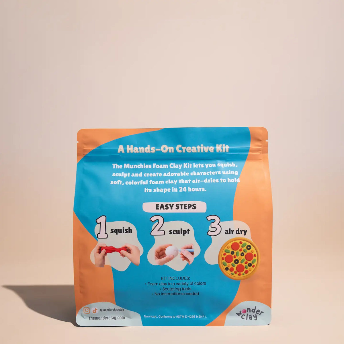 Munchies | Foam Clay Kit Smush Lil Tulips