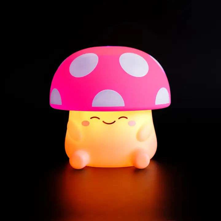 Mushi Ambient Mushroom Night Light - Pink World of Mushi Lil Tulips