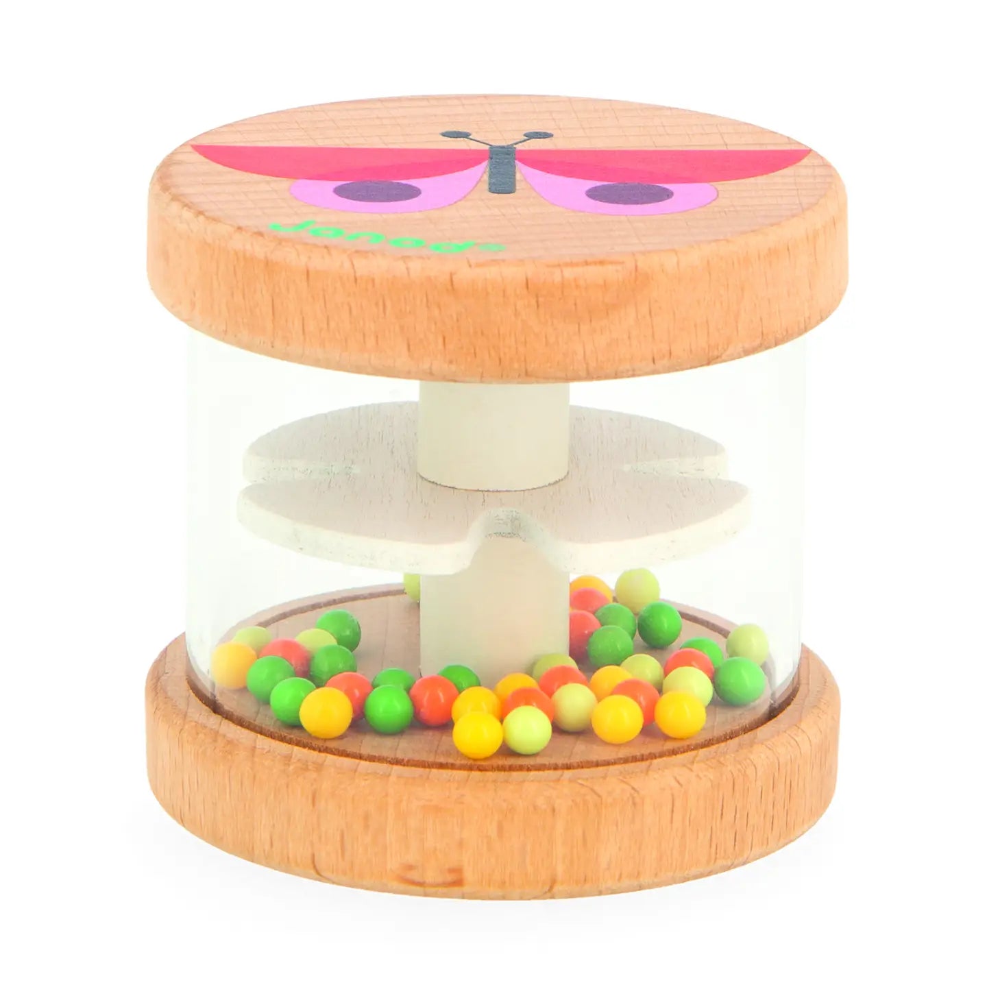 Musical Forest Rattle - Styles Vary Janod Lil Tulips