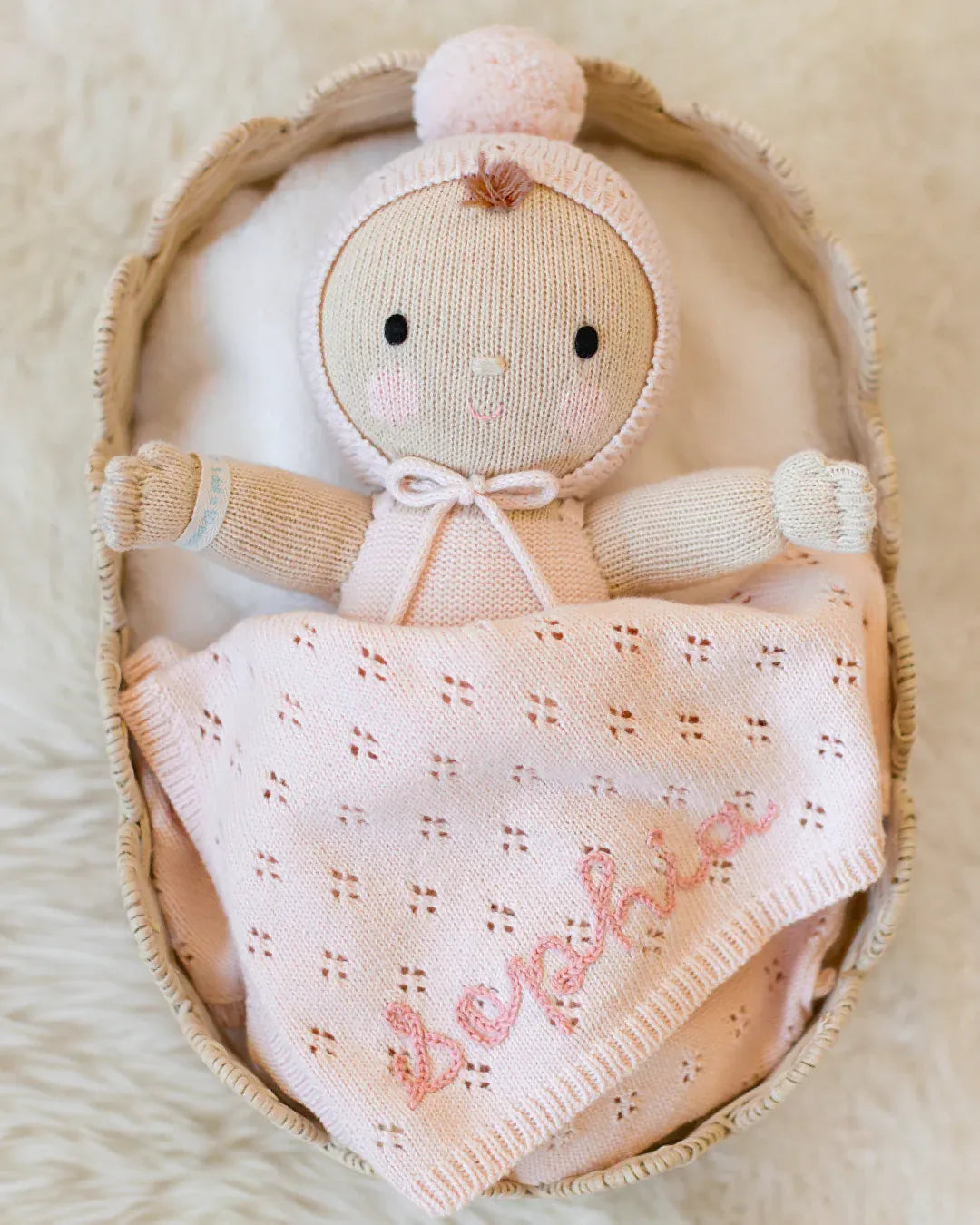 My First Baby - Blush cuddle+kind Lil Tulips