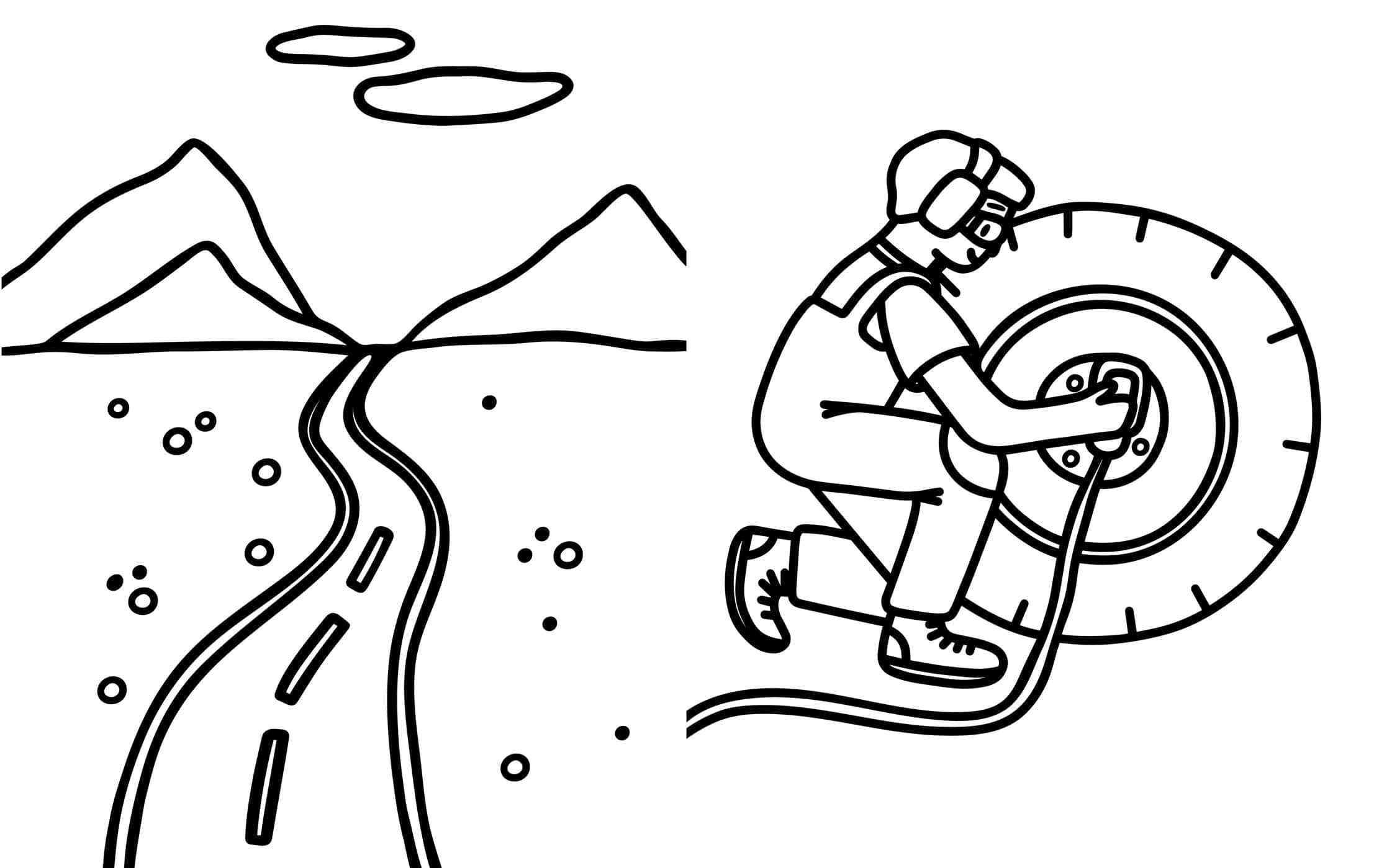 My First Big Book of Trucks - Coloring Book Simon & Schuster Books Lil Tulips