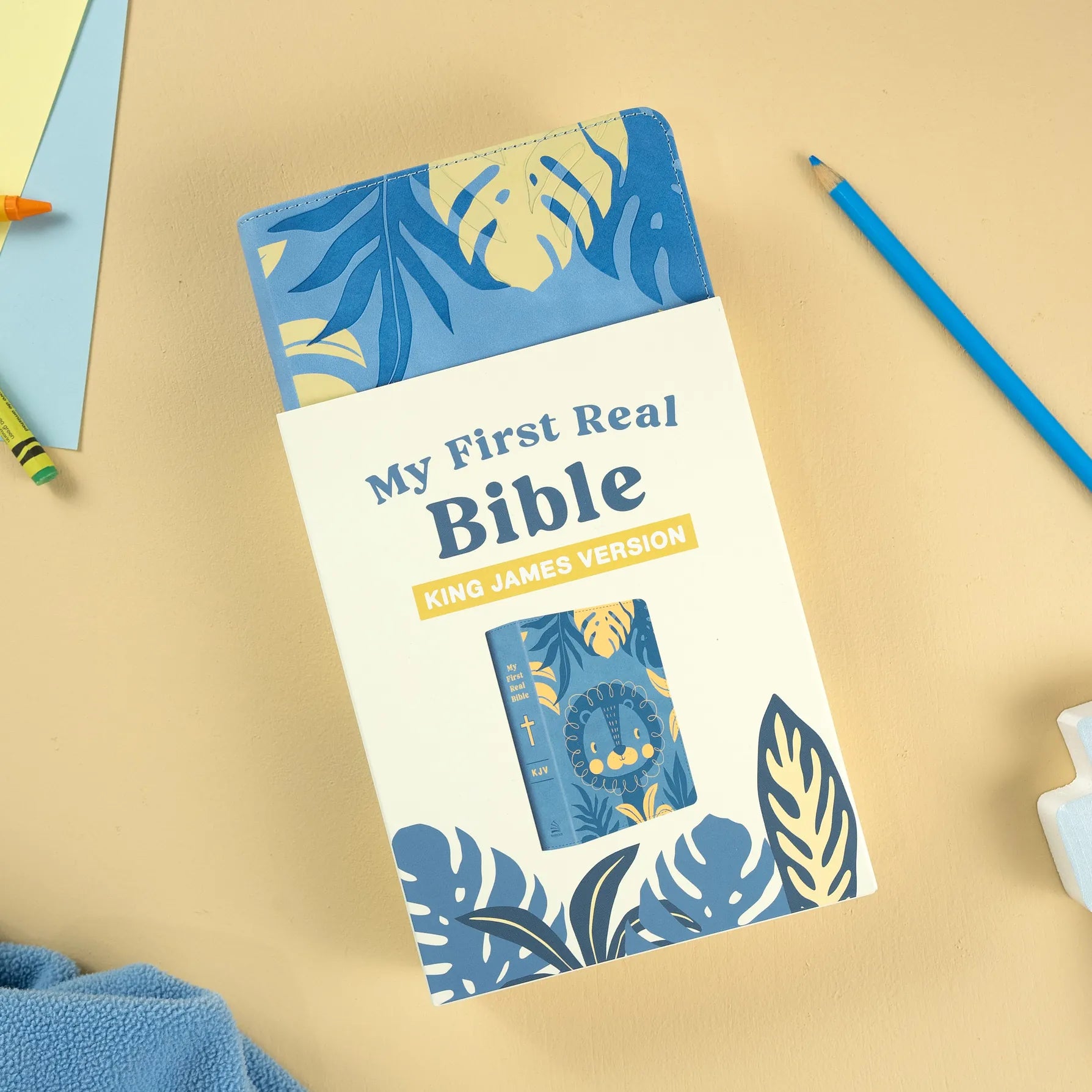 My First Real Bible (Blue Cover) : King James Version Barbour Publishing Lil Tulips