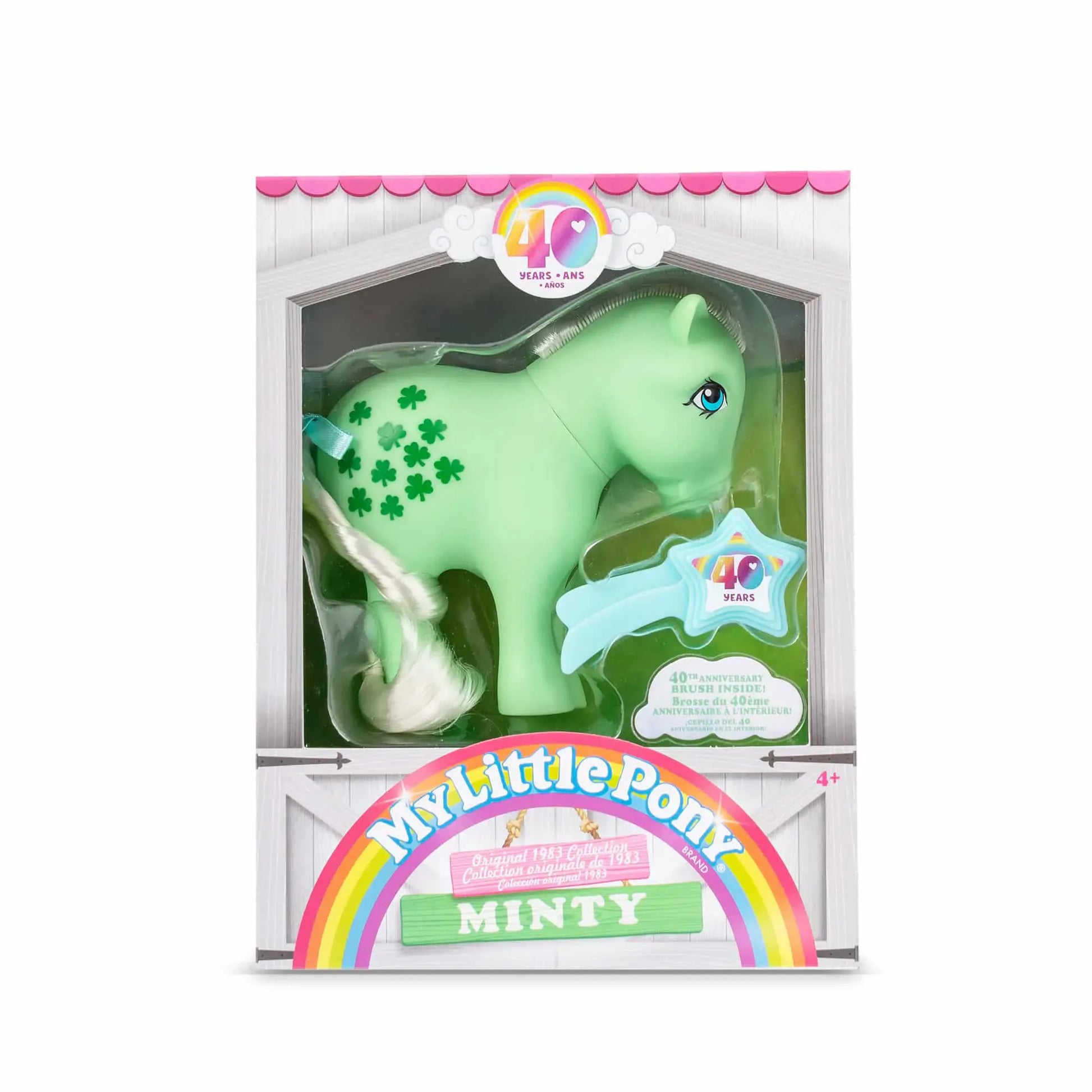 My Little Pony Classic 4″ Collectible 40th Anniversary Pony - Minty Schylling Inc. Lil Tulips