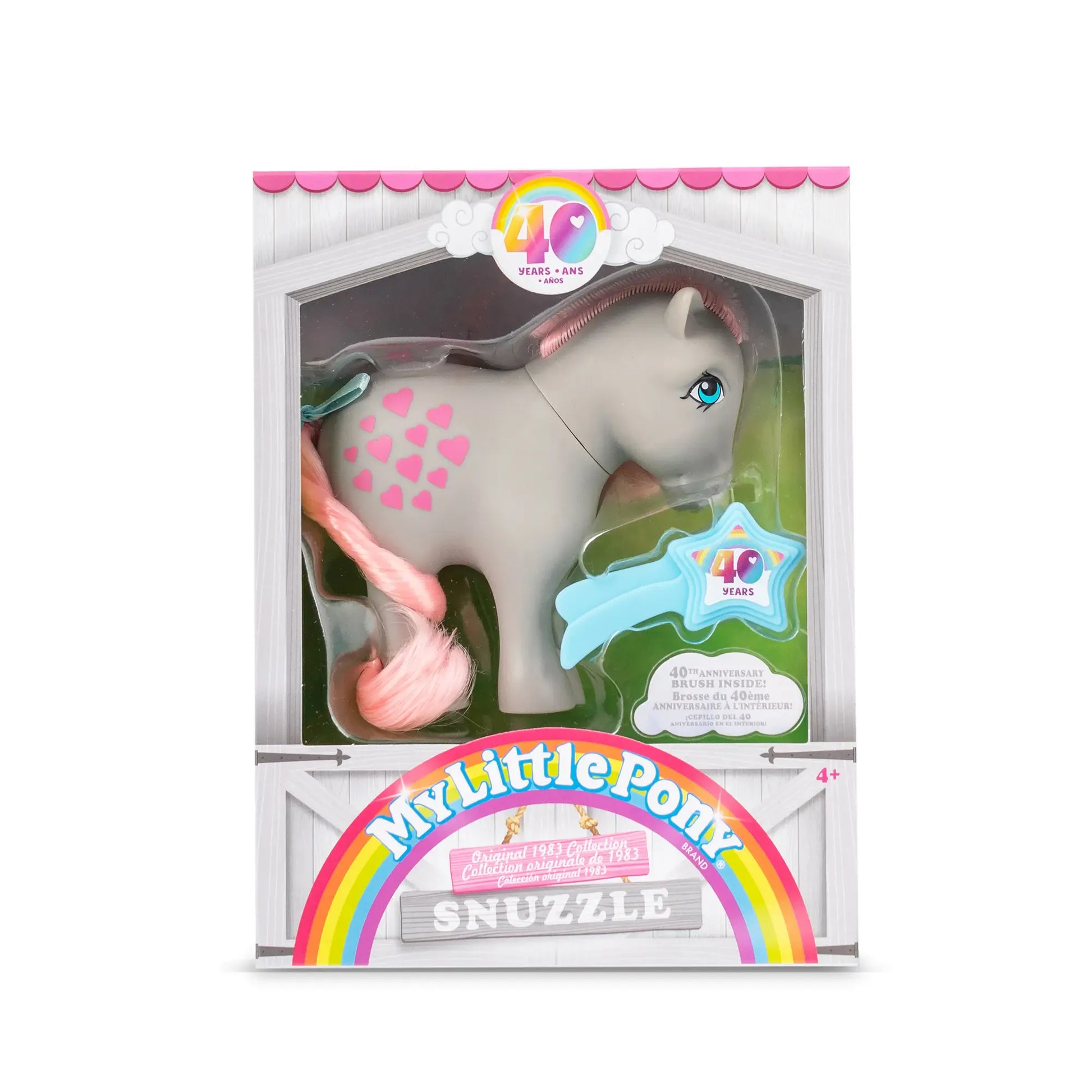 My Little Pony Classic 4″ Collectible 40th Anniversary Pony - Snuzzle Schylling Inc. Lil Tulips