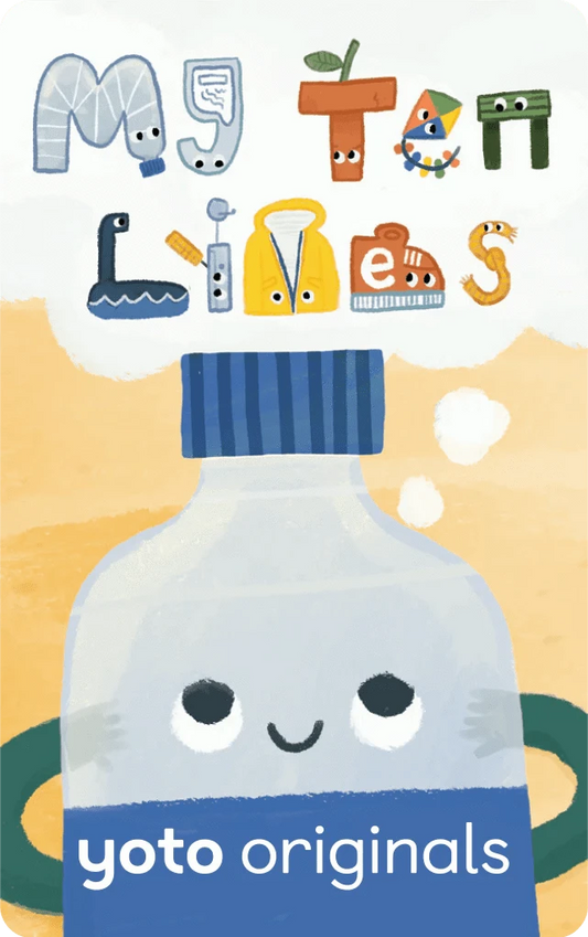 My Ten Lives- Audiobook Card Yoto Lil Tulips