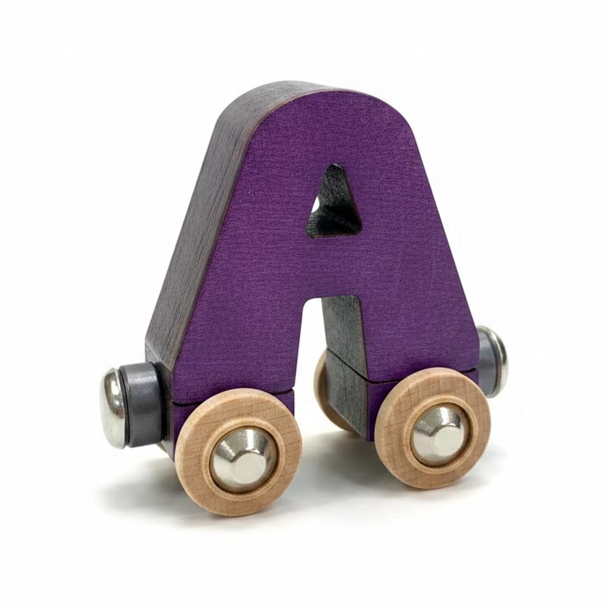 Name Train Letter A - Purple Maple Landmark Lil Tulips