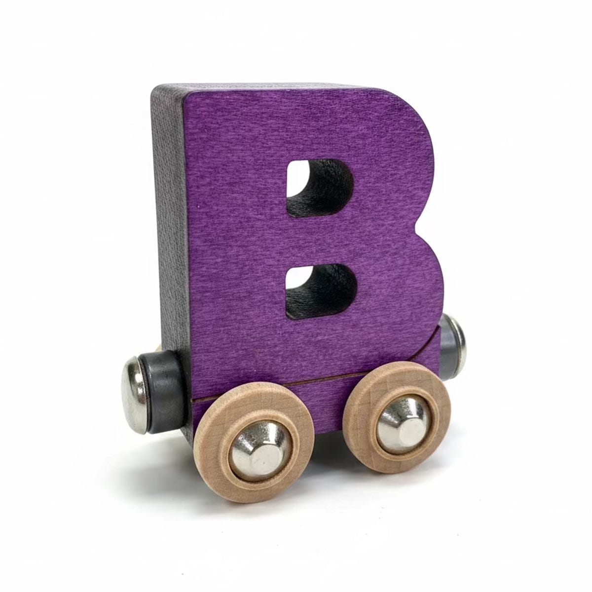 Name Train Letter B - Purple Maple Landmark Lil Tulips