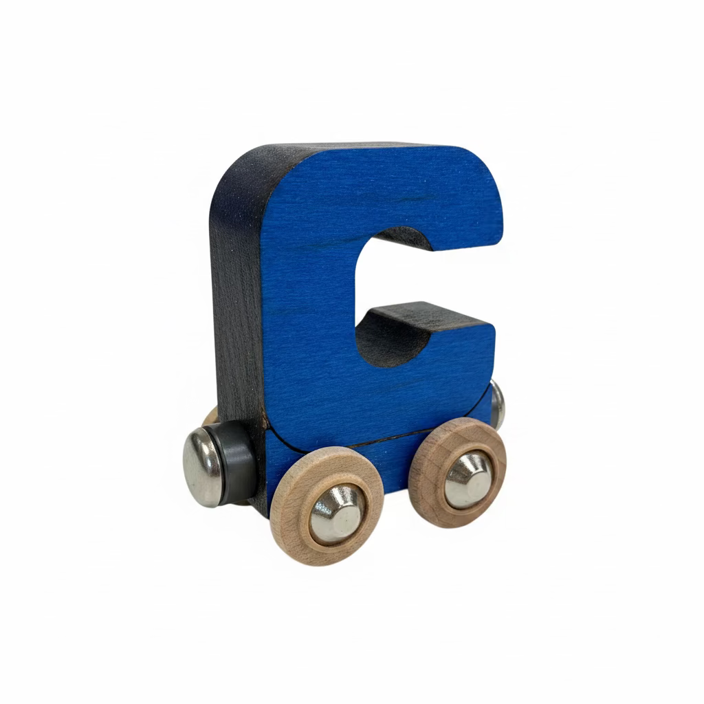 Name Train Letter C - Blue Maple Landmark Lil Tulips