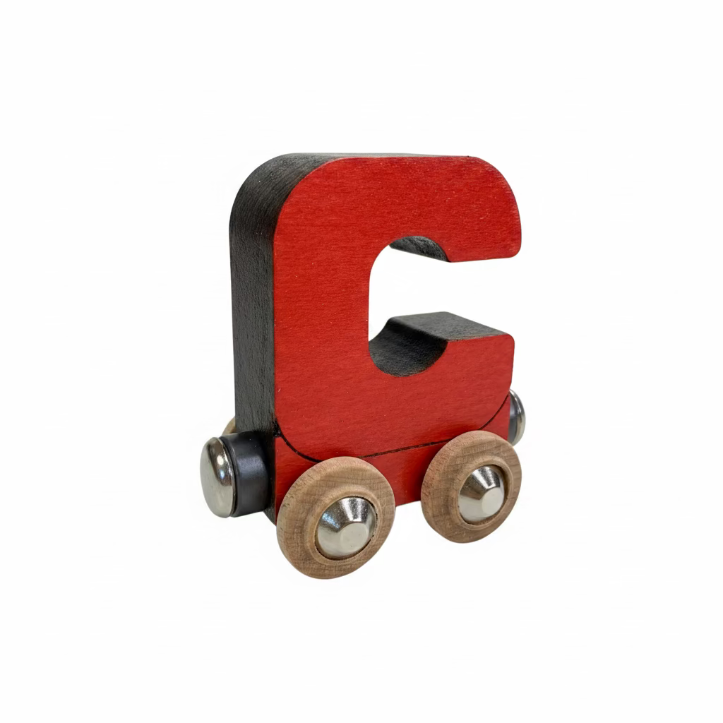 Name Train Letter C - Red Maple Landmark Lil Tulips