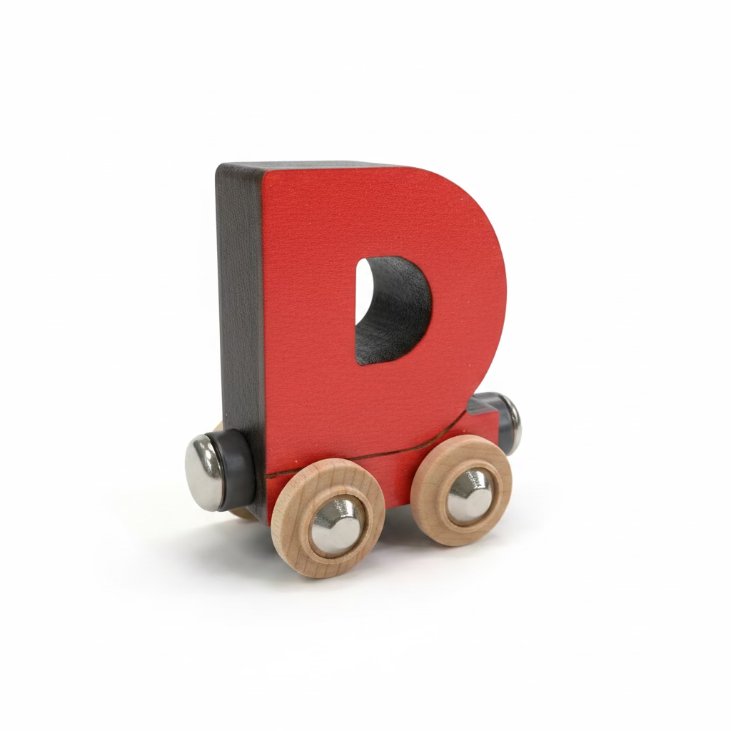 Name Train Letter D - Red Maple Landmark Lil Tulips