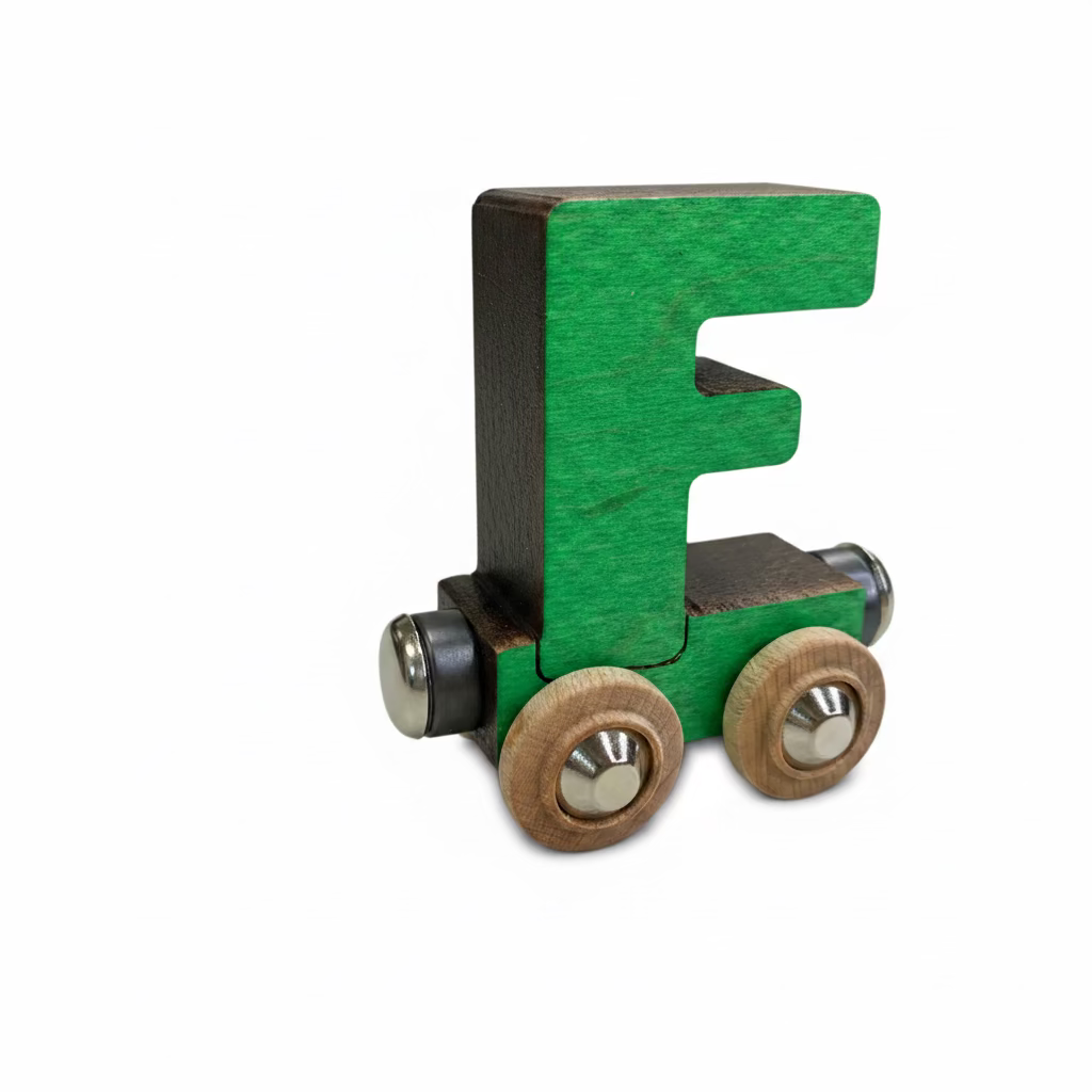 Name Train Letter F - Green Maple Landmark Lil Tulips