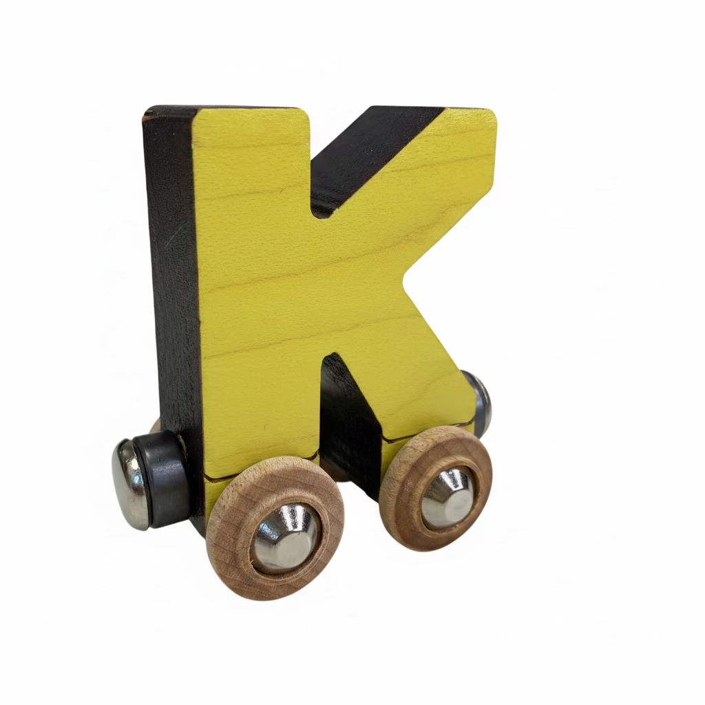 Name Train Letter K - Yellow Maple Landmark Lil Tulips