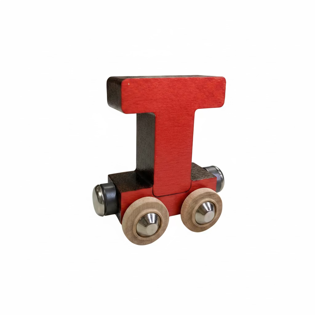 Name Train Letter T - Red Maple Landmark Lil Tulips