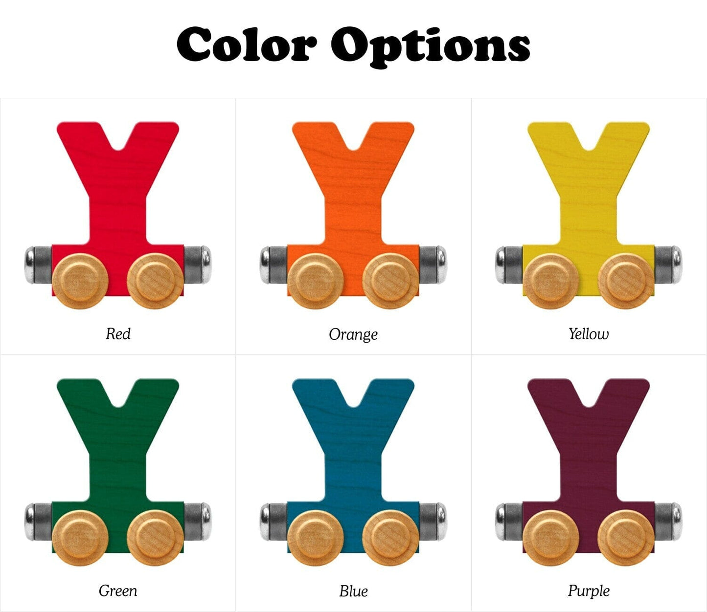 Name Train Letter Y Bright Blue Maple Landmark Lil Tulips