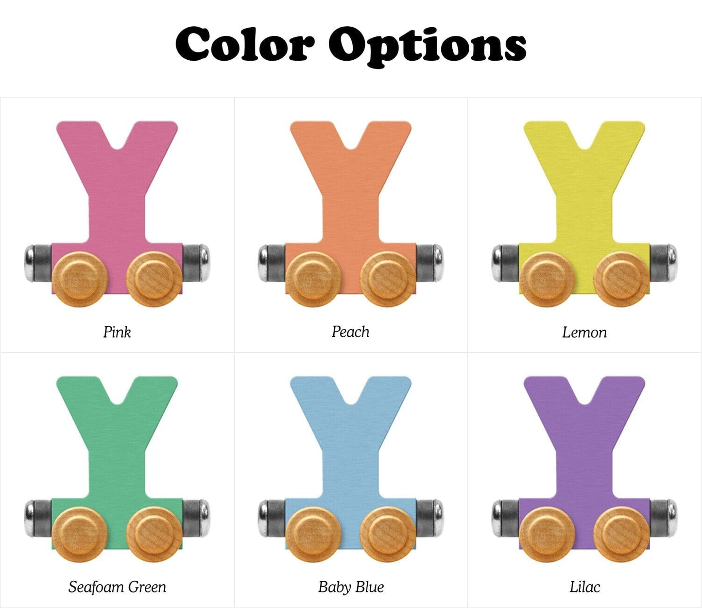 Name Train Letter Y Pastel Baby Blue Maple Landmark Lil Tulips