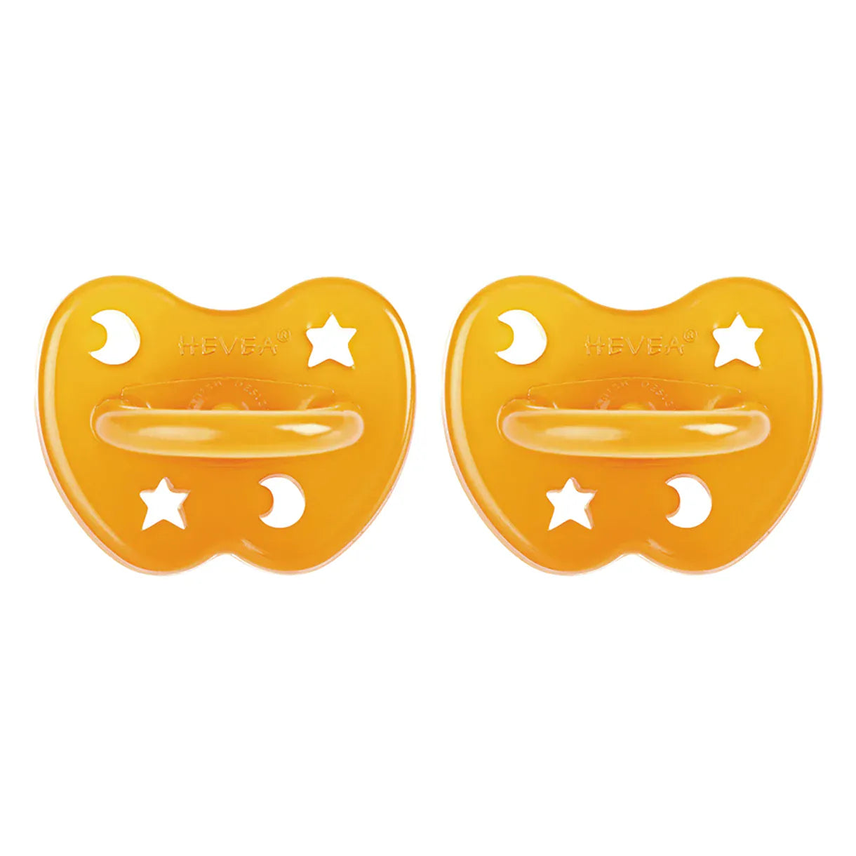 Natural Pacifier 3-36 Months Two-Pack - Orthodontic Hevea Lil Tulips