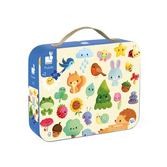 Nature Picture Puzzle - 20 Pcs Janod Lil Tulips